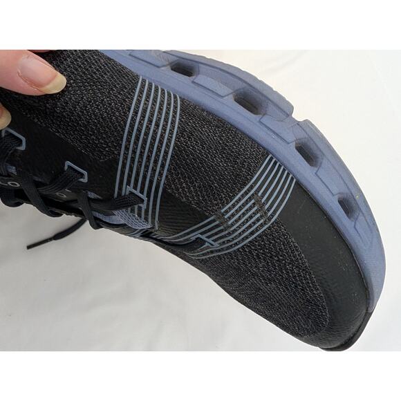 On Cloudgo Men\'s Comfort Sneaker in Black/Shale Blue Running US 11 - 55.98395 ** main image 4